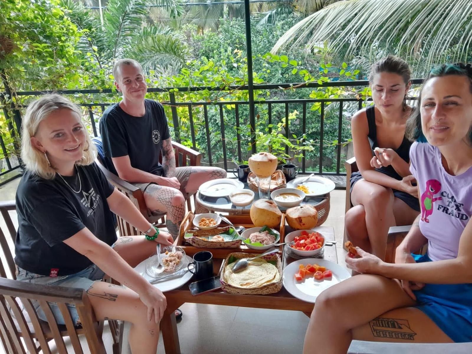 ג'פנה Rose Fort Homestay מראה חיצוני תמונה
